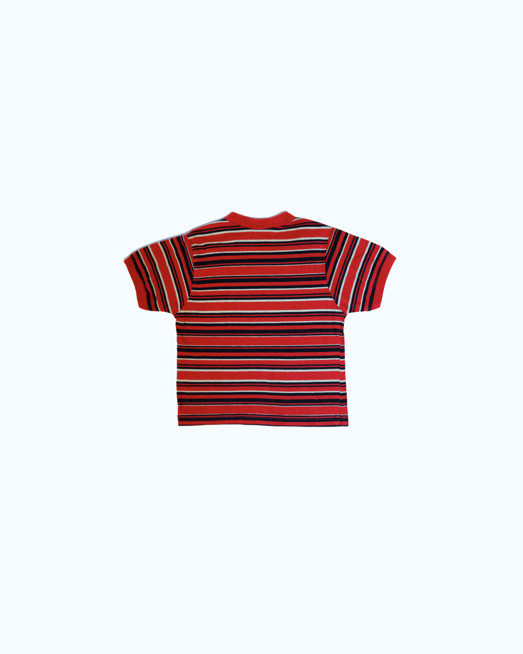 Nike Striped T-Shirt | Red | 6-9M