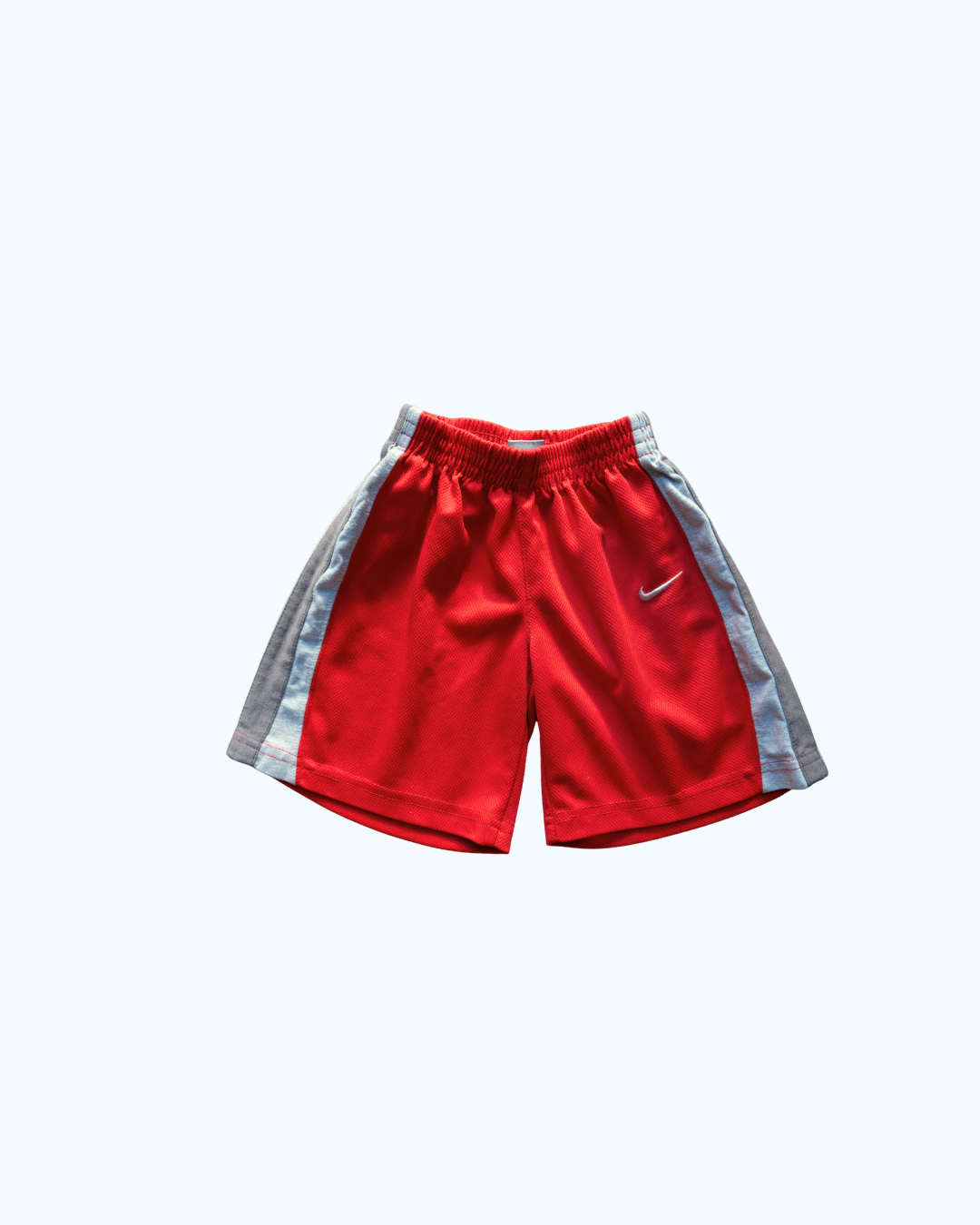 Nike Basketball Shorts | Red & White & Grey | 3-4Y