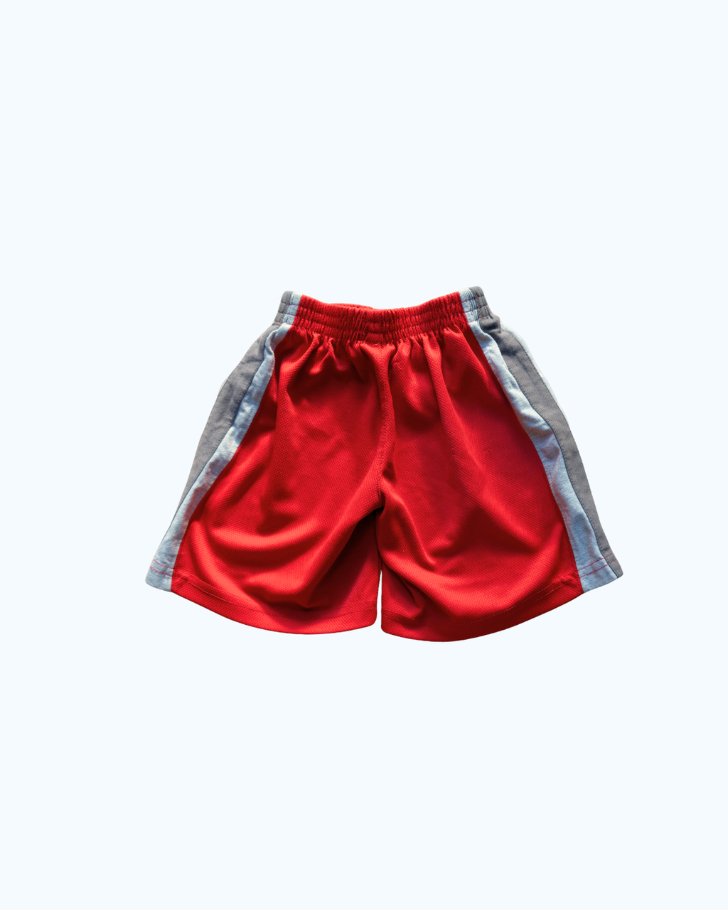 Nike Basketball Shorts | Red & White & Grey | 3-4Y