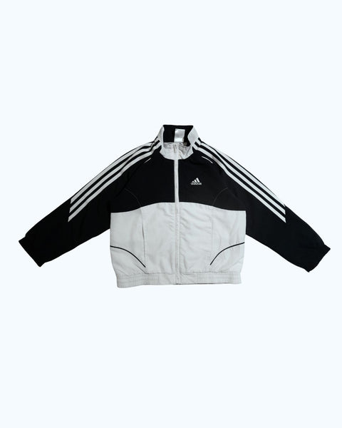 Adidas Track Jacket | White & Navy | 7-8Y – The Little League