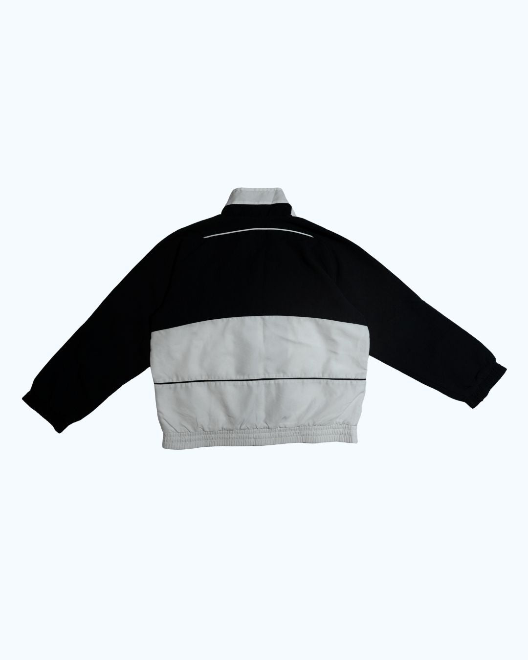 Adidas Track Jacket | White & Navy | 7-8Y