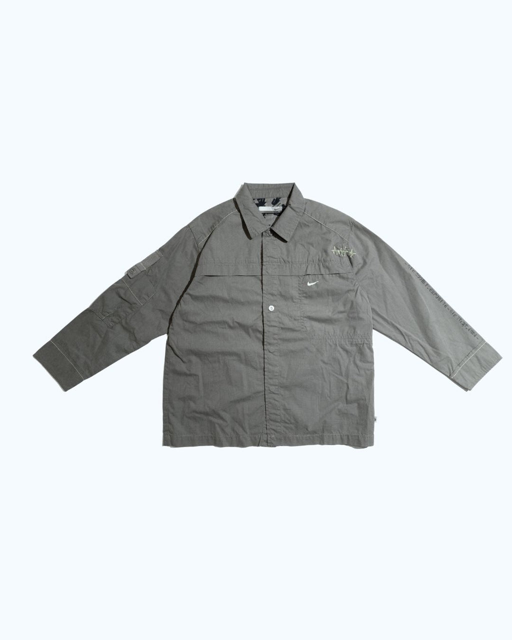 Nike Cotton Shirt | Green | 7-8Y