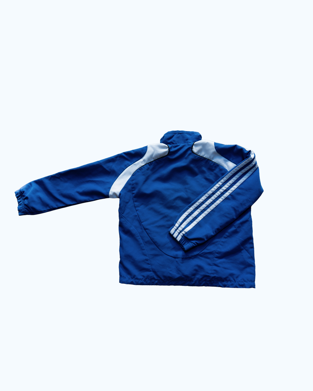 Adidas Track Jacket | Blue & White | 5-6Y