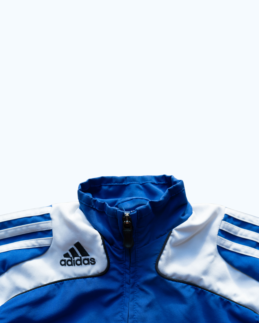 Adidas Track Jacket | Blue & White | 5-6Y