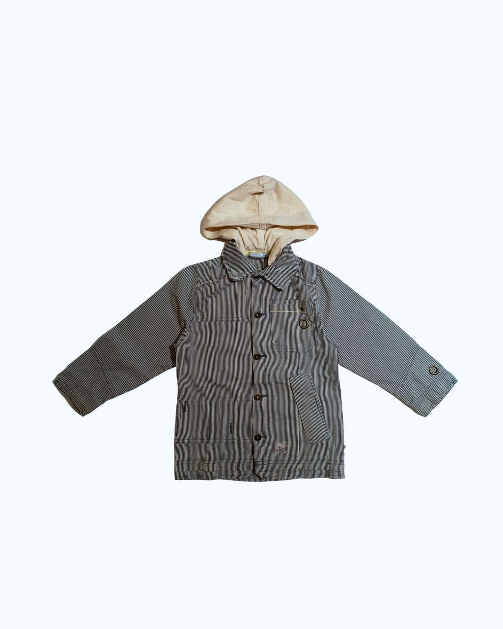 Nike Jacket | Navy & White Striped | 3-4Y