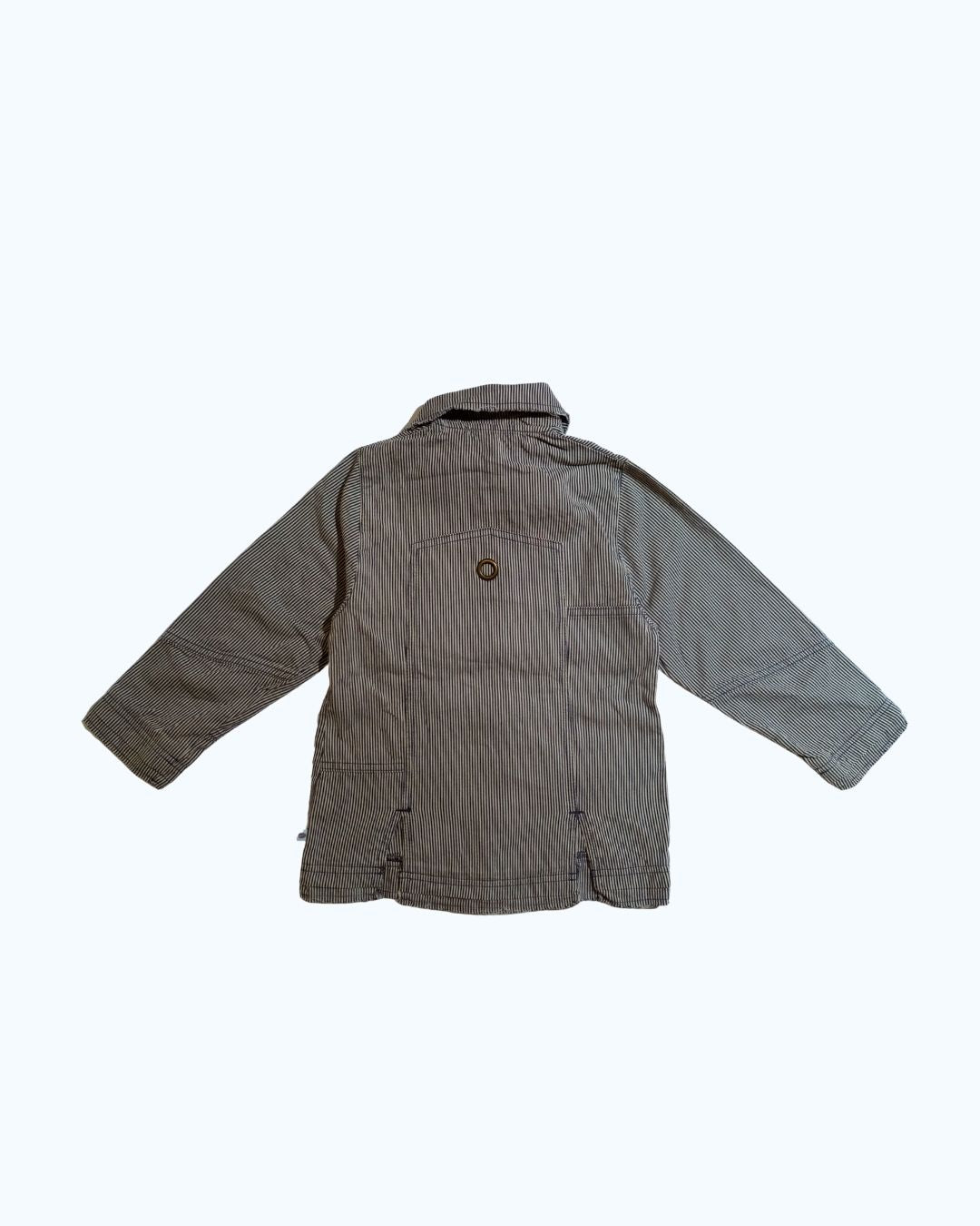 Nike Jacket | Navy & White Striped | 3-4Y