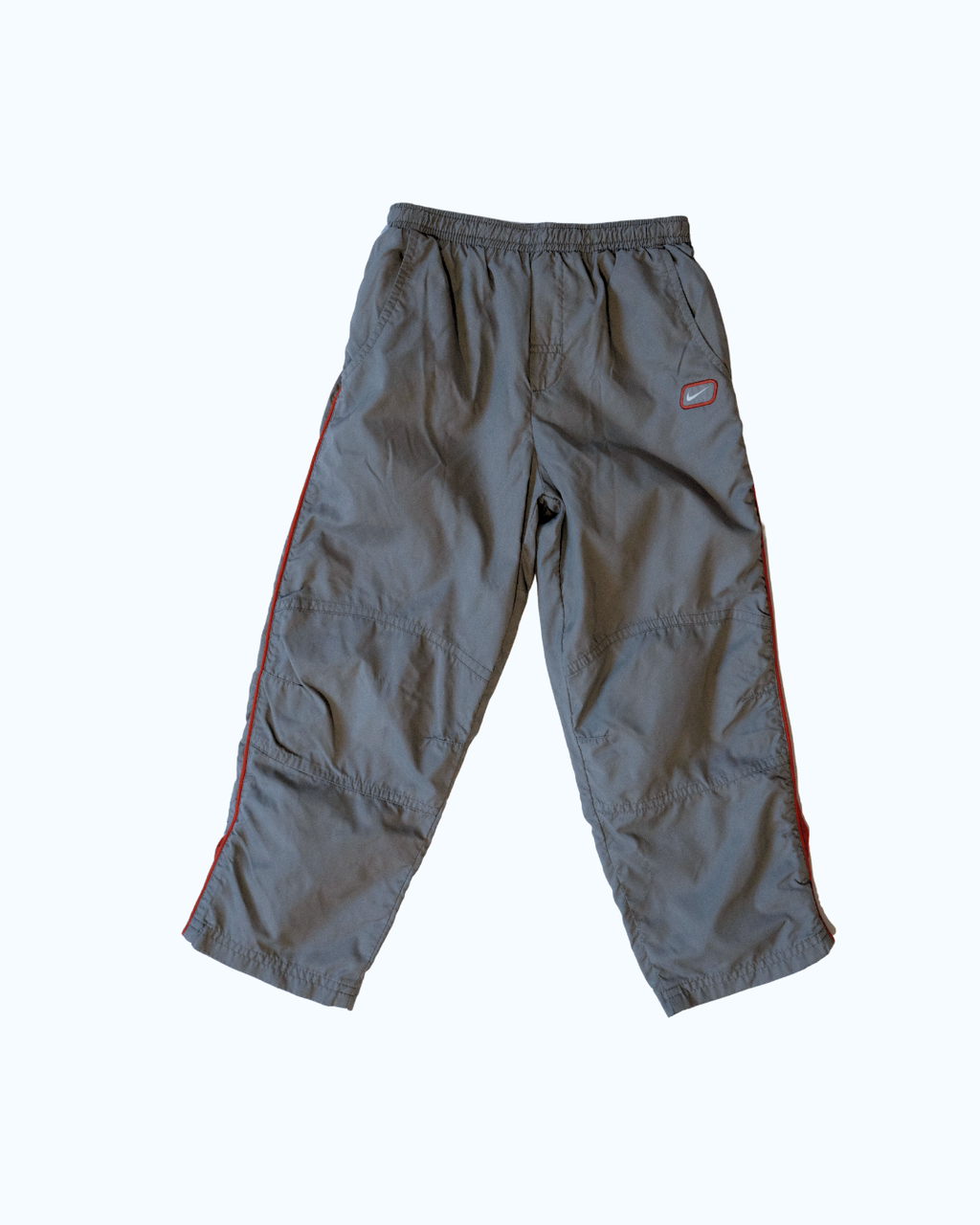 Nike Track Pants | Grey & Red | 4-5Y