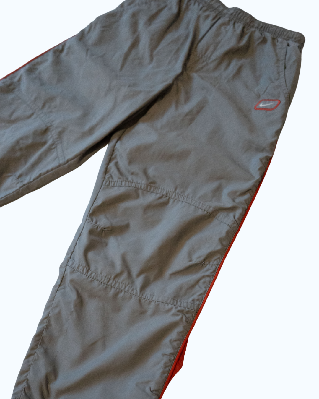 Nike Track Pants | Grey & Red | 4-5Y