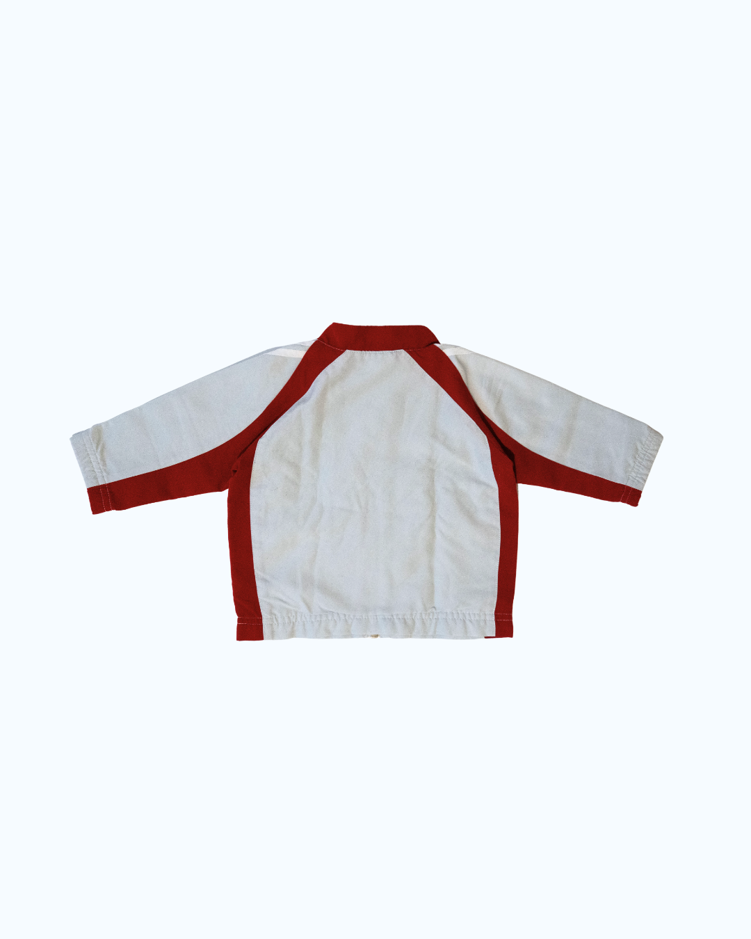 Adidas Track Jacket | Grey Red | 3-6M